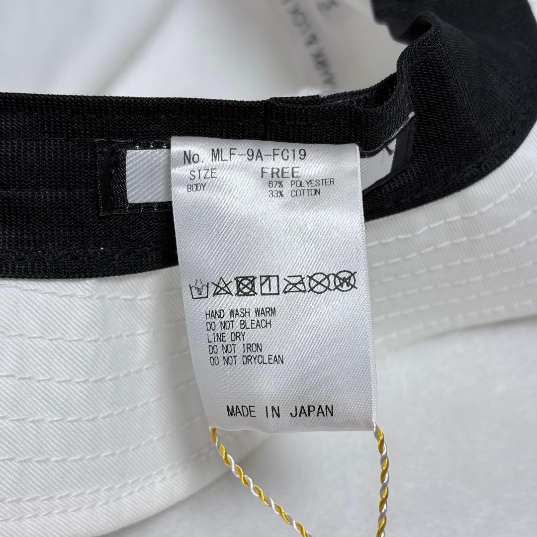 【新品タグ付】MARK & LONA スカルパッチ バケハ OFF WHITE