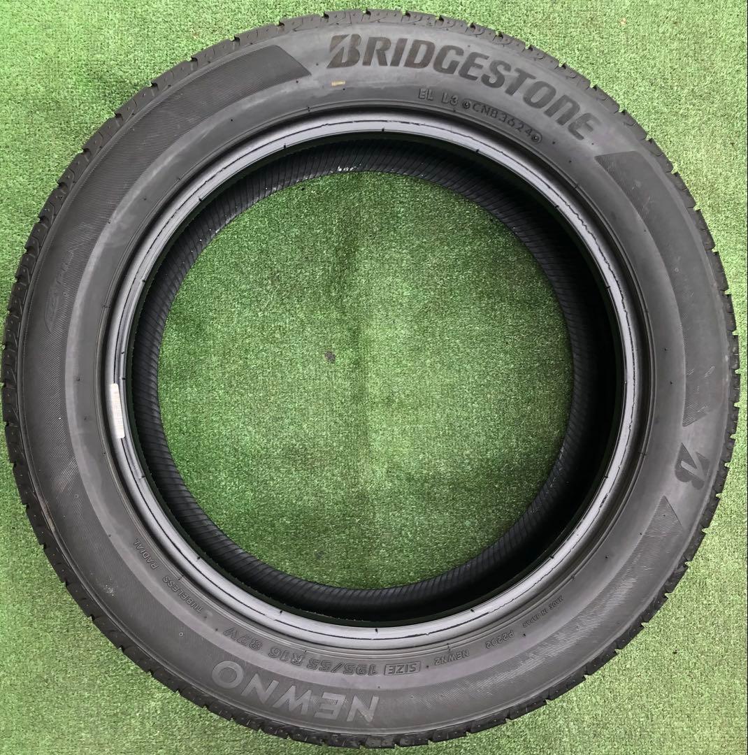 195/55 R16 BRIDGESTONE NEWNOラジアルタイヤ2024年