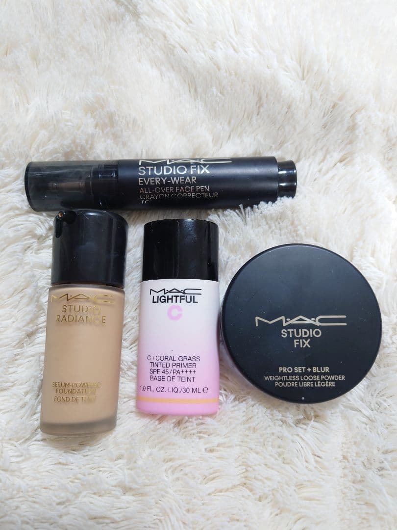 MACベースメイク4点セット