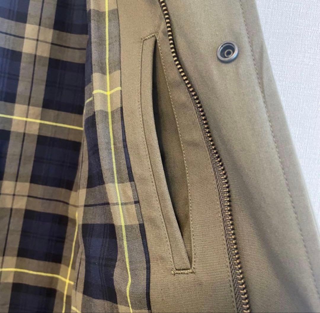 【レア】FRED PERRY フレッドペリー ステンカラーコート 春物