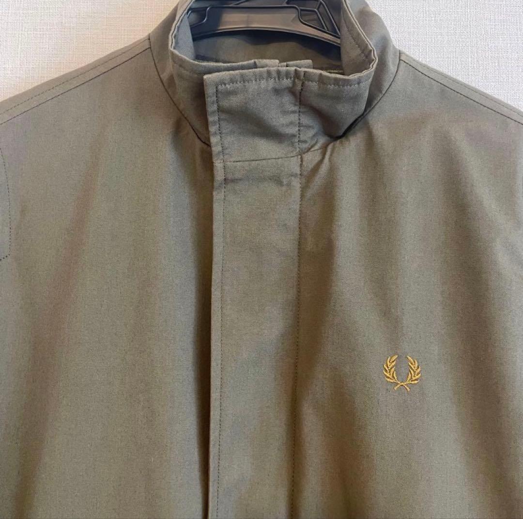 【レア】FRED PERRY フレッドペリー ステンカラーコート 春物