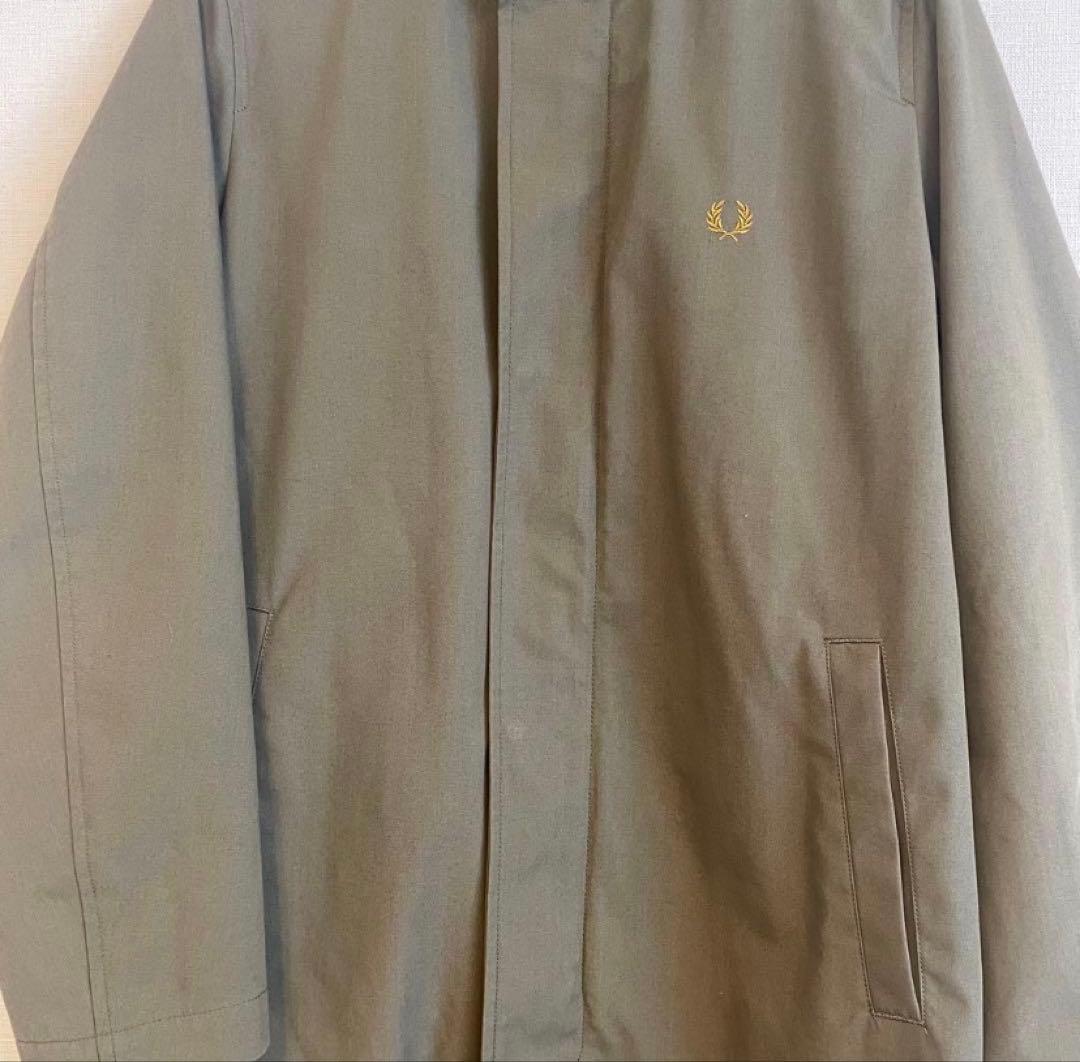 【レア】FRED PERRY フレッドペリー ステンカラーコート 春物