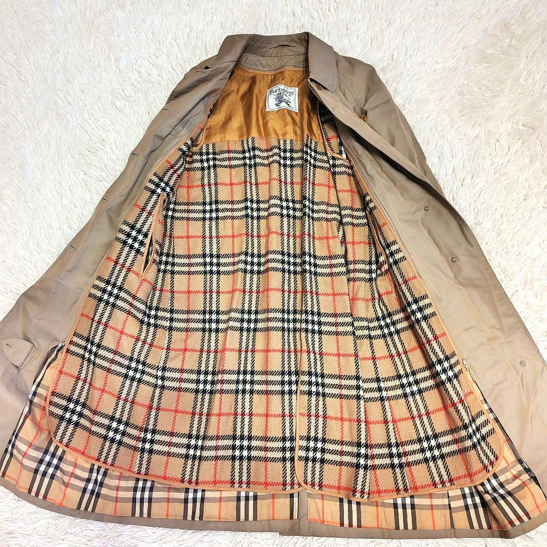 BURBERRY インナー付ステンカラーコート バーバリー ノバチェック