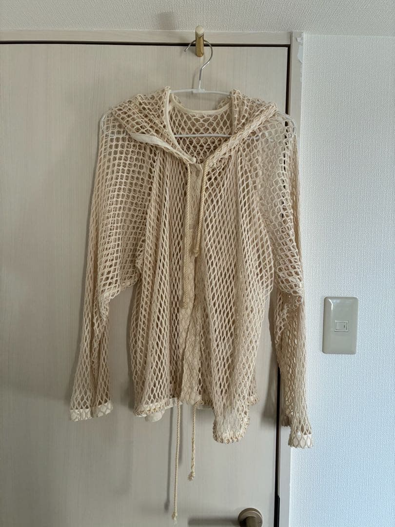 BEAMSBOY ビッグ　メッシュ　フーディー　25ss