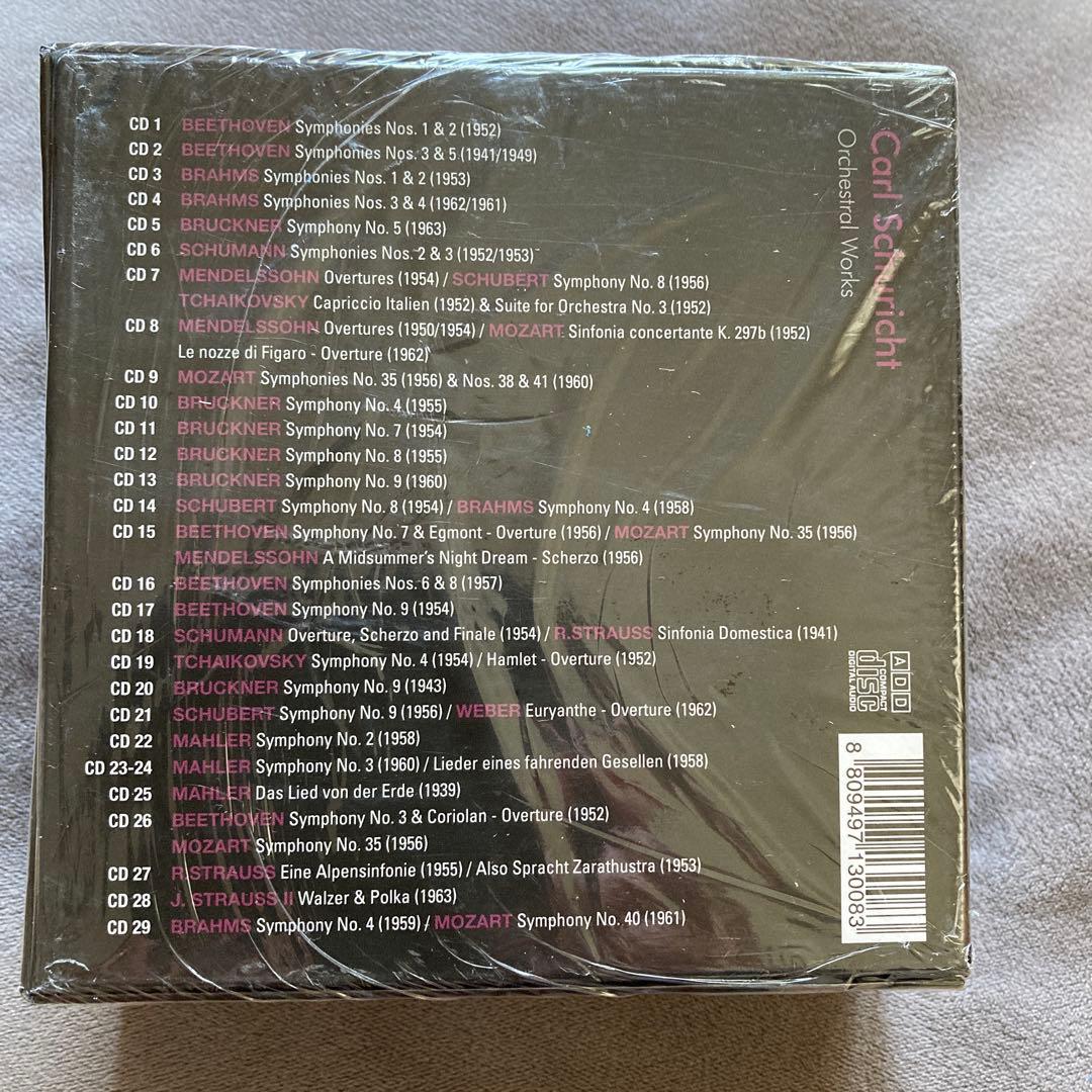 クラシック Carl Schuricht Orchestral Works 29CDs