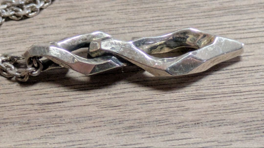 ペ*こ様 希少 GARNI クロッケリーネックレス シルバー925