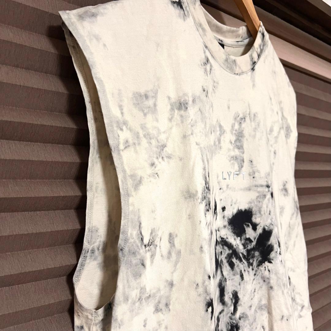 未使用 LYFT タイダイ ノースリーブ リフト タンクトップ size L