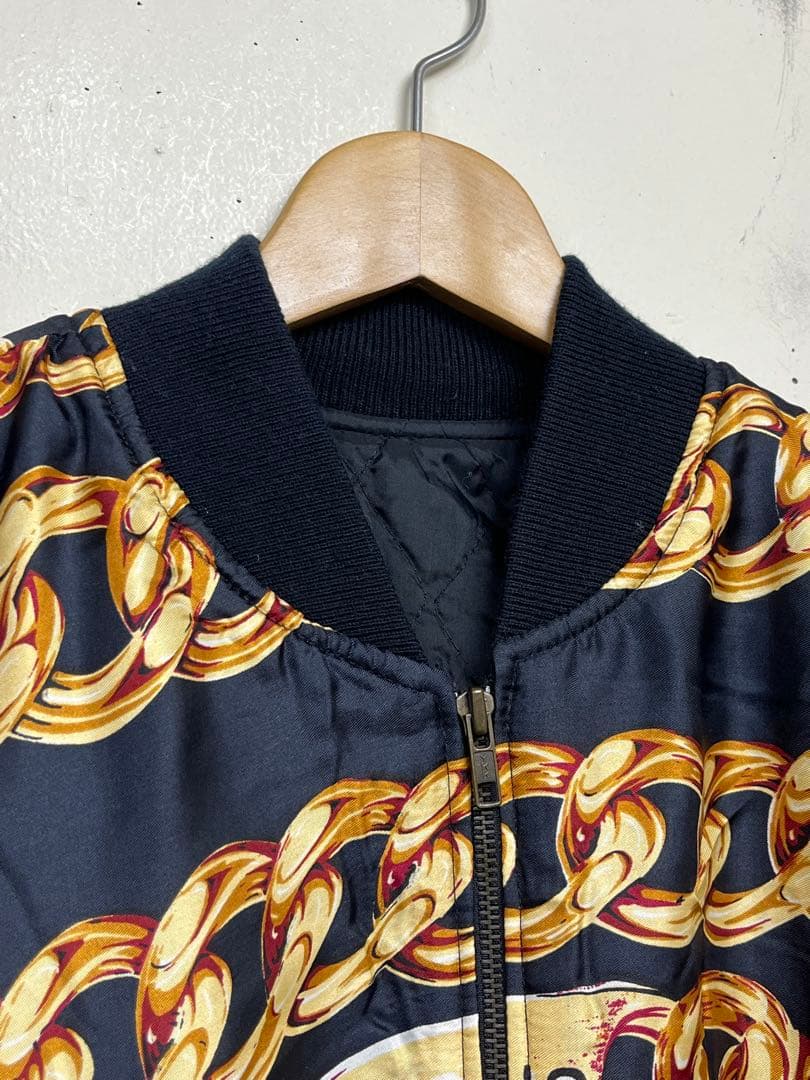 80s 90s CHANEL ブートレグ チェーン ブルゾン ボンバージャケット