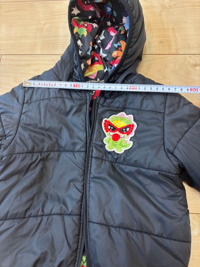 HYSTERIC MINI フード付き リバーシブル ジャケット 90