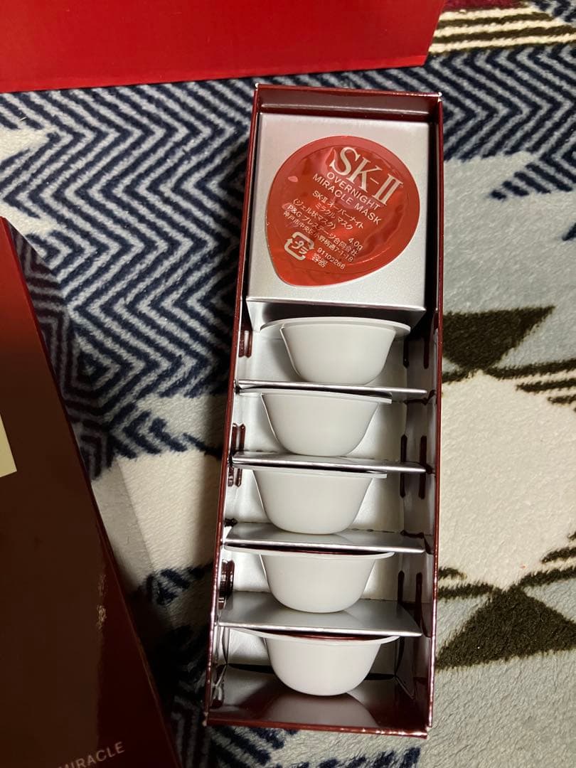 【値下げ】SK-II オーバーナイト ミラクル マスク 4.0g × 6個