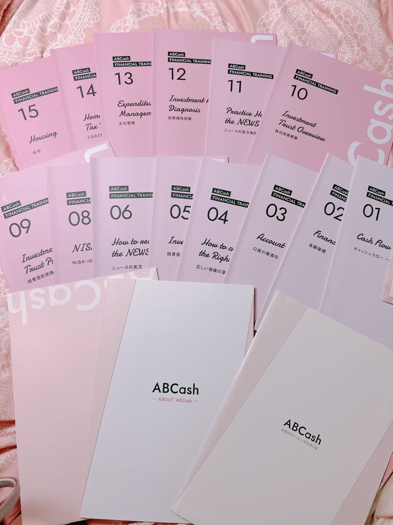 ABCash テキスト マネートレーニング セミナー マインド セット