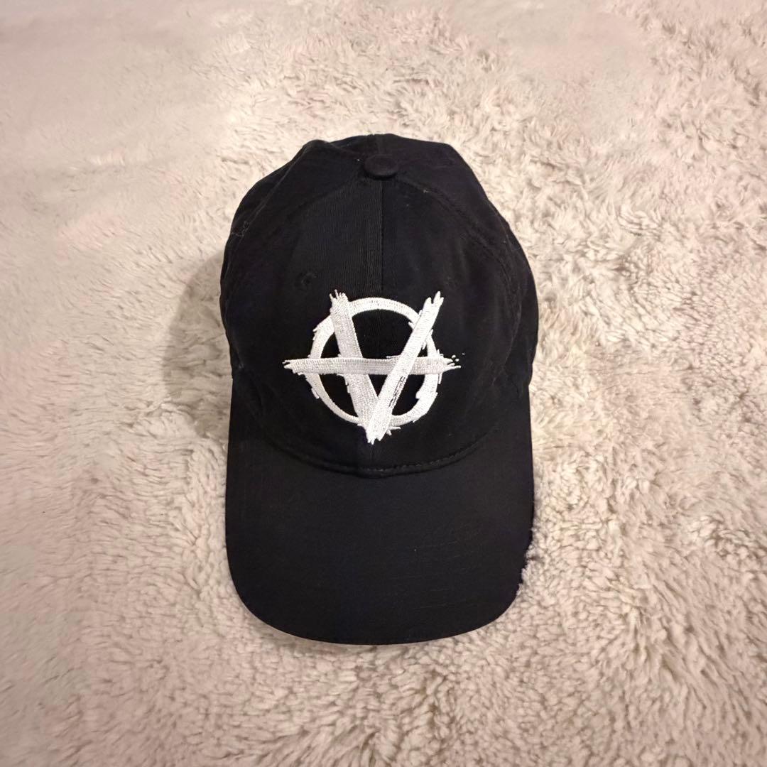 【美品】 24SS VETEMENTS ANARCHY CAP BLK