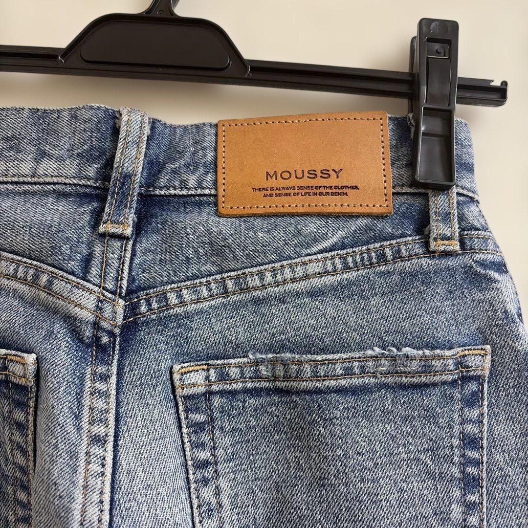 MOUSSY マウジー MVS FLARE フレアデニムストレッチデニム 23