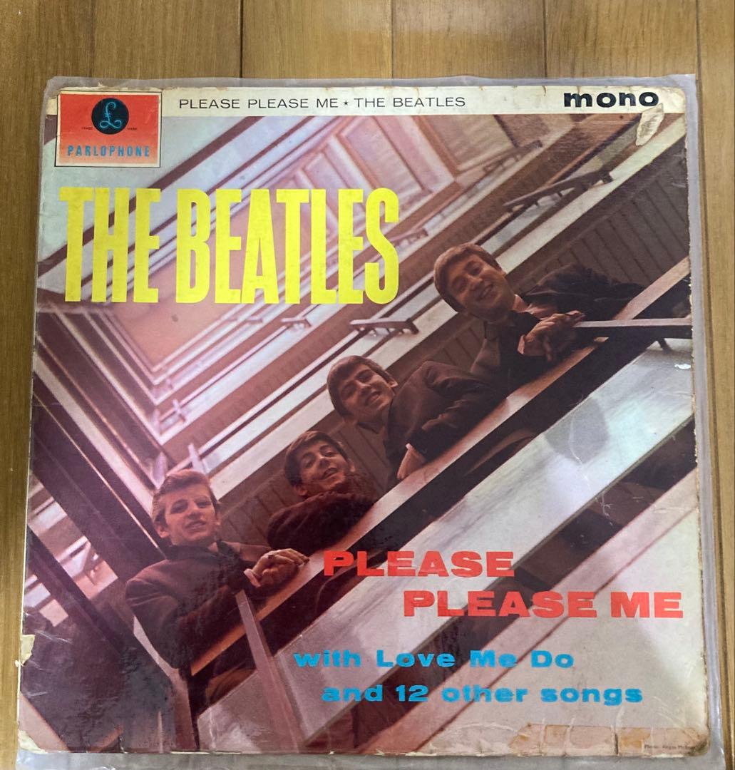 UKオリGoldビートルズPleasePleaseMeレコードBeatles