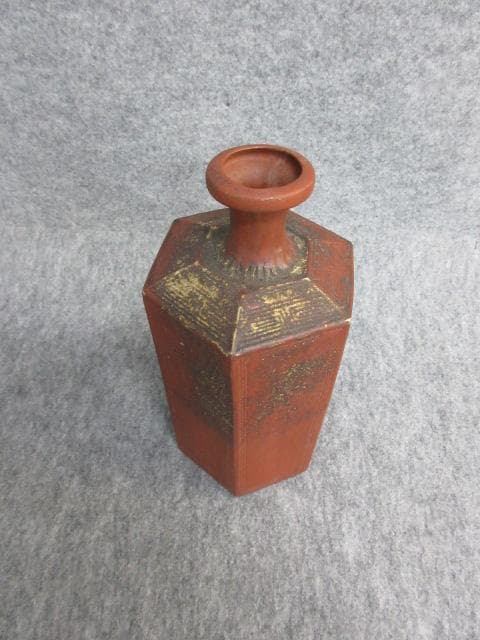 時代物古備前松彫角徳利 [B27166]