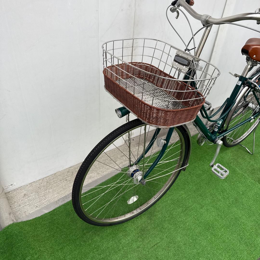 ブリヂストン自転車27インチ オートライト とても綺麗です【引き取り限定】