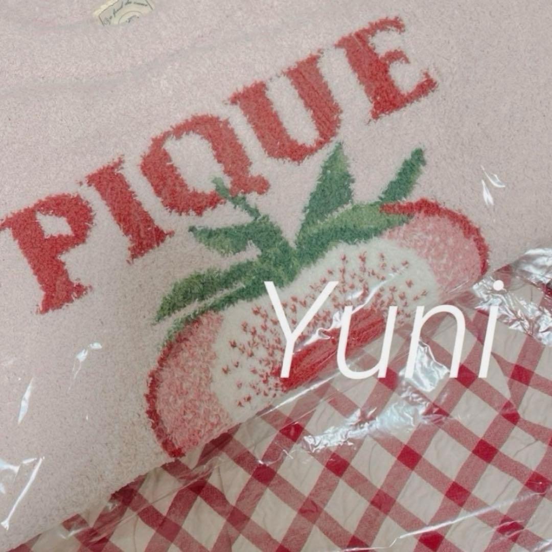 正規品♡ストロベリージャガードプルオーバー&チェックロングパンツ♡ピンク