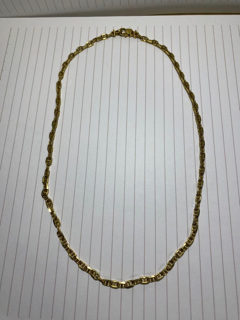 アクセサリー TOM WOOD Anker chain gold No.005