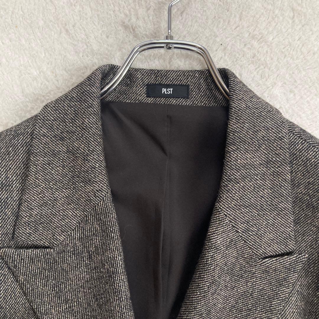 極美品・24AW・完売品✨PLST　ウールブレンドリラクシーダブルジャケット