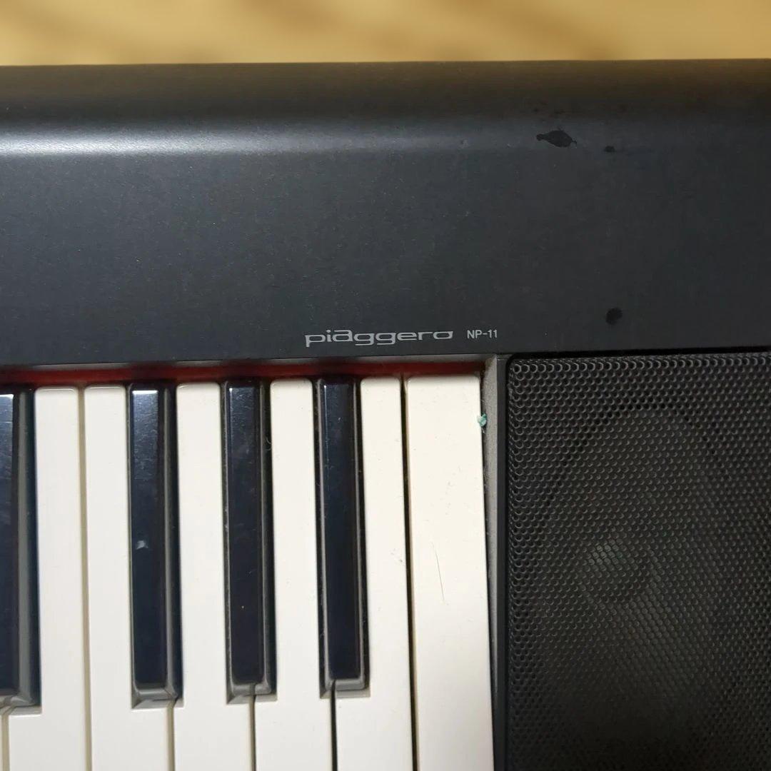 本日のみ　YAMAHA piaggero NP-11 電子キーボード ペダル