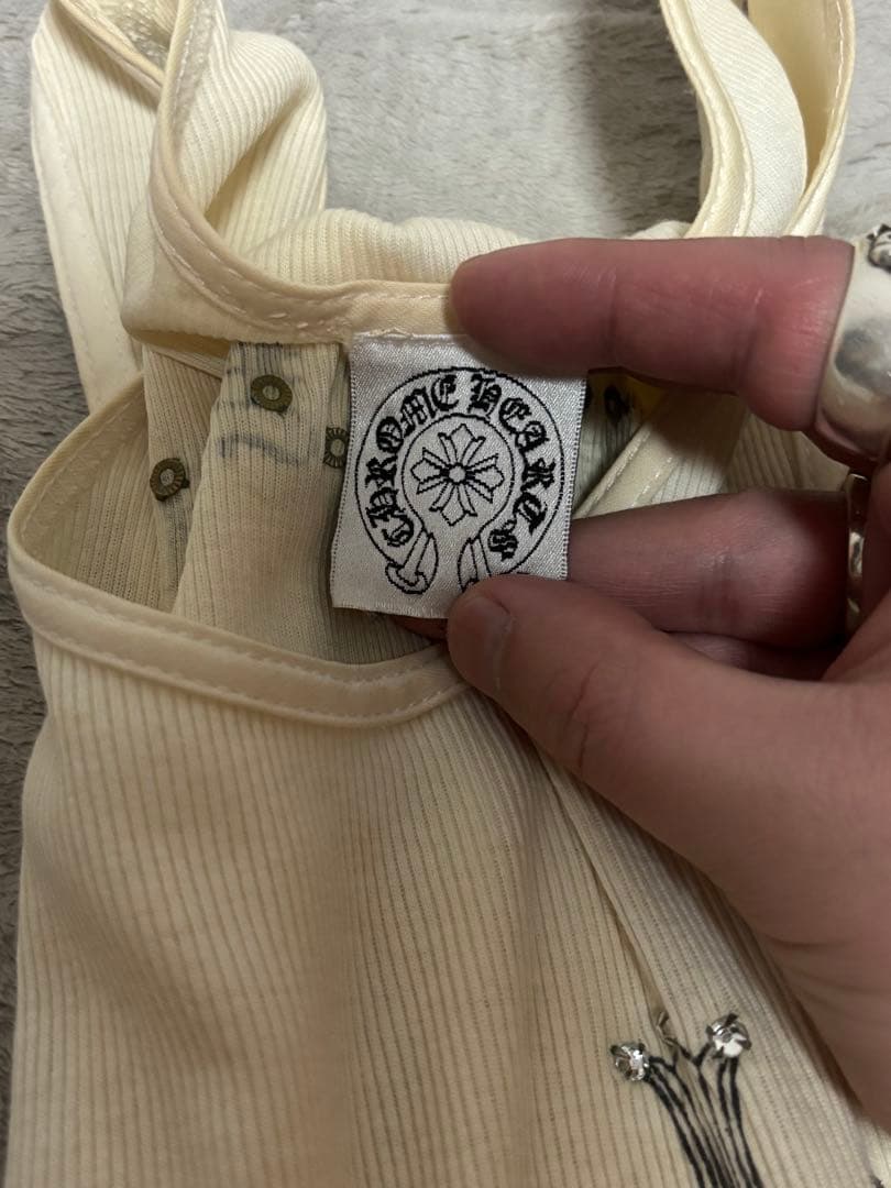 OLD Chrome Hearts オールドクロムハーツ タンクトップ ホワイト