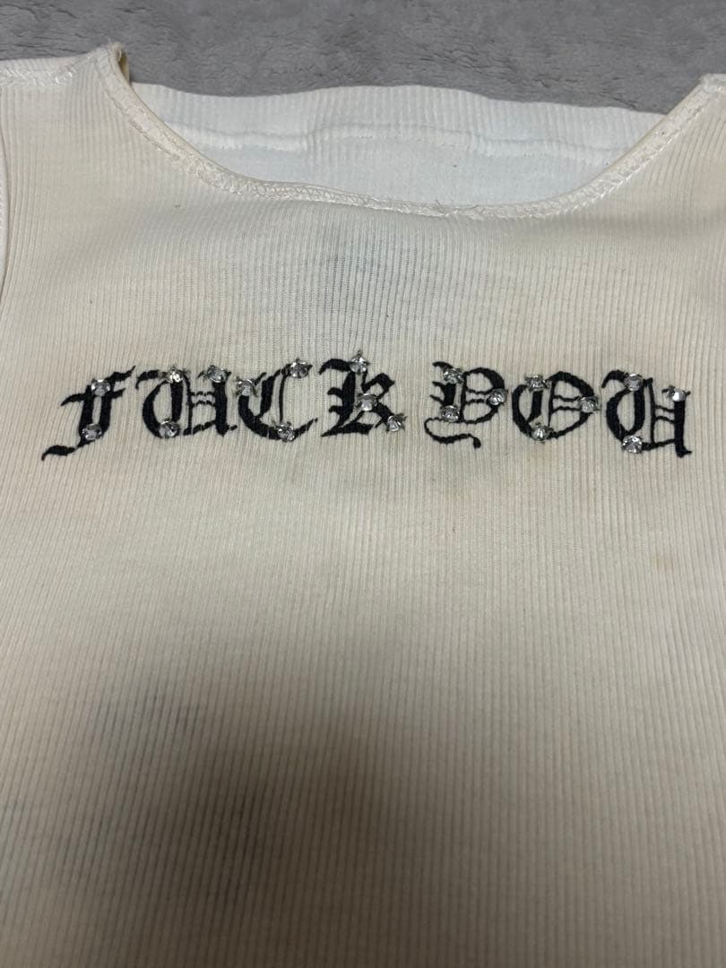 OLD Chrome Hearts オールドクロムハーツ タンクトップ ホワイト