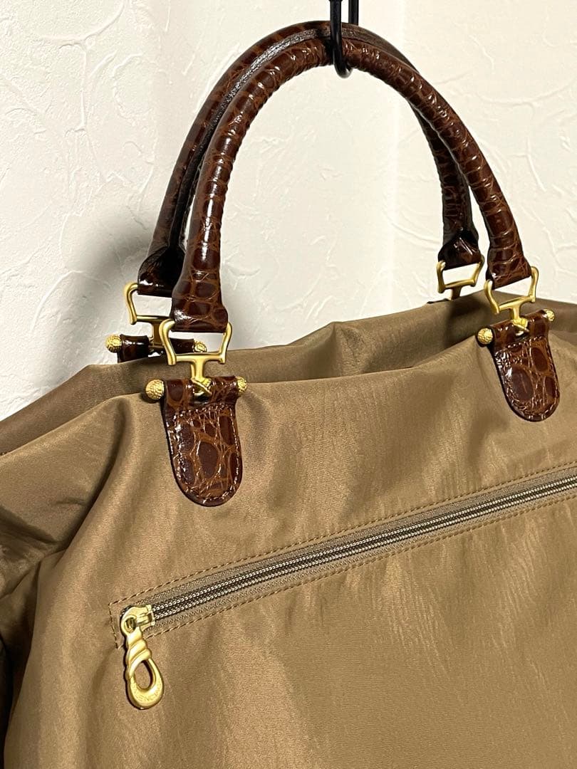 バレンシアガ　美品　ヴィンテージボストンバッグ　2ウェイ　大容量