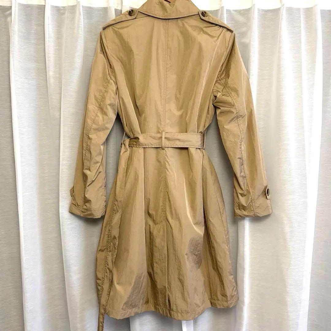 美品　ローレンラルフローレン　ナイロン　トレンチコート　洗濯可能　L相当　撥水