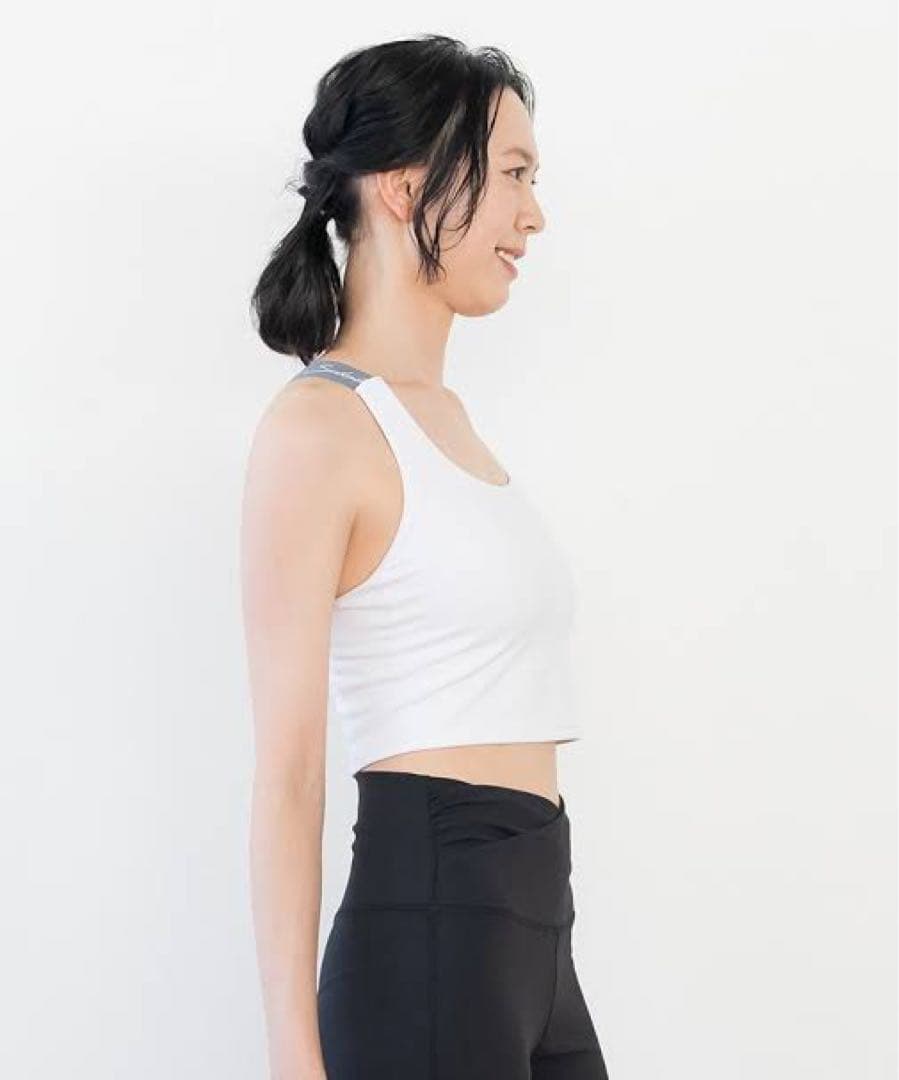 【新品】SUKALA Yストラップロゴブラトップ オフホワイト Mサイズ