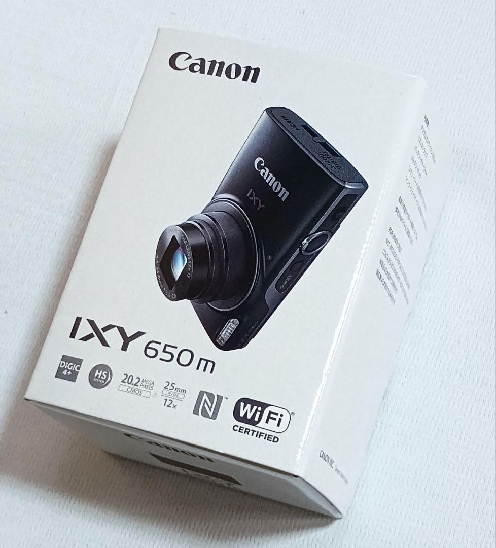 新品 キヤノン IXY650m ブラック 1年保証 カメラのキタムラ購入