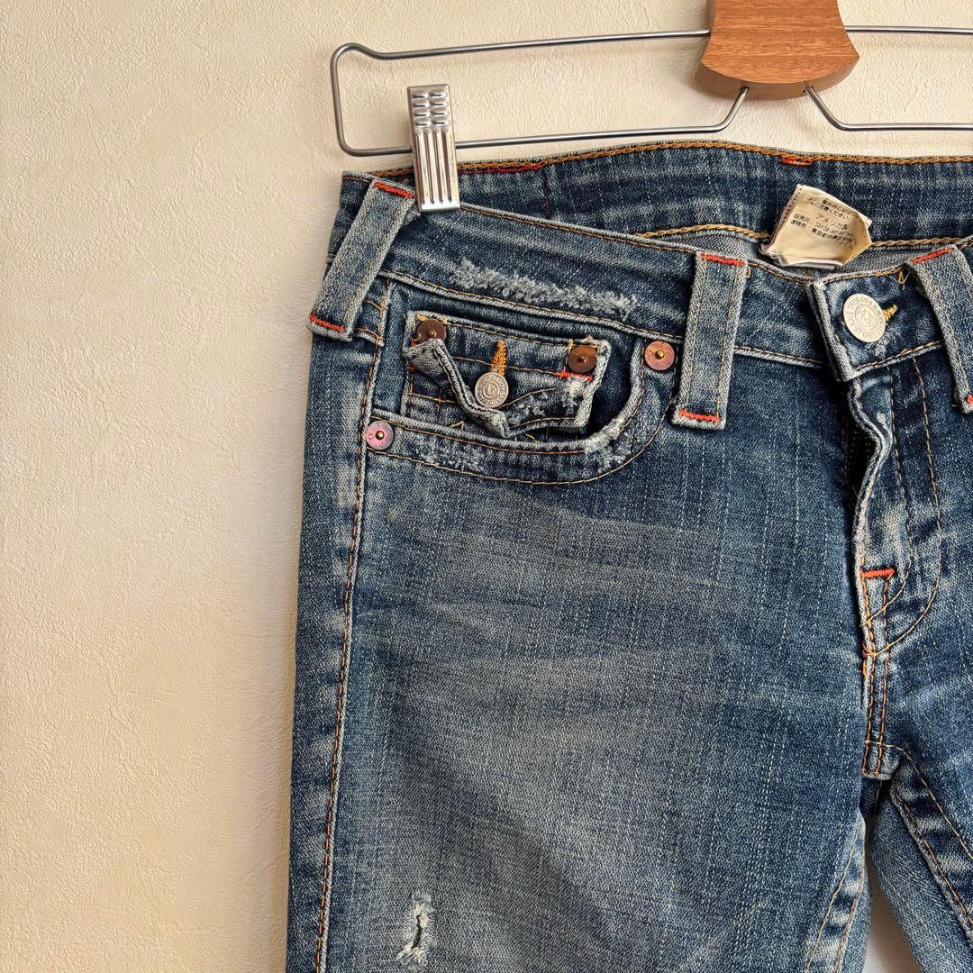 【TRUERELIGION】28 JOEY フレアデニムパンツ