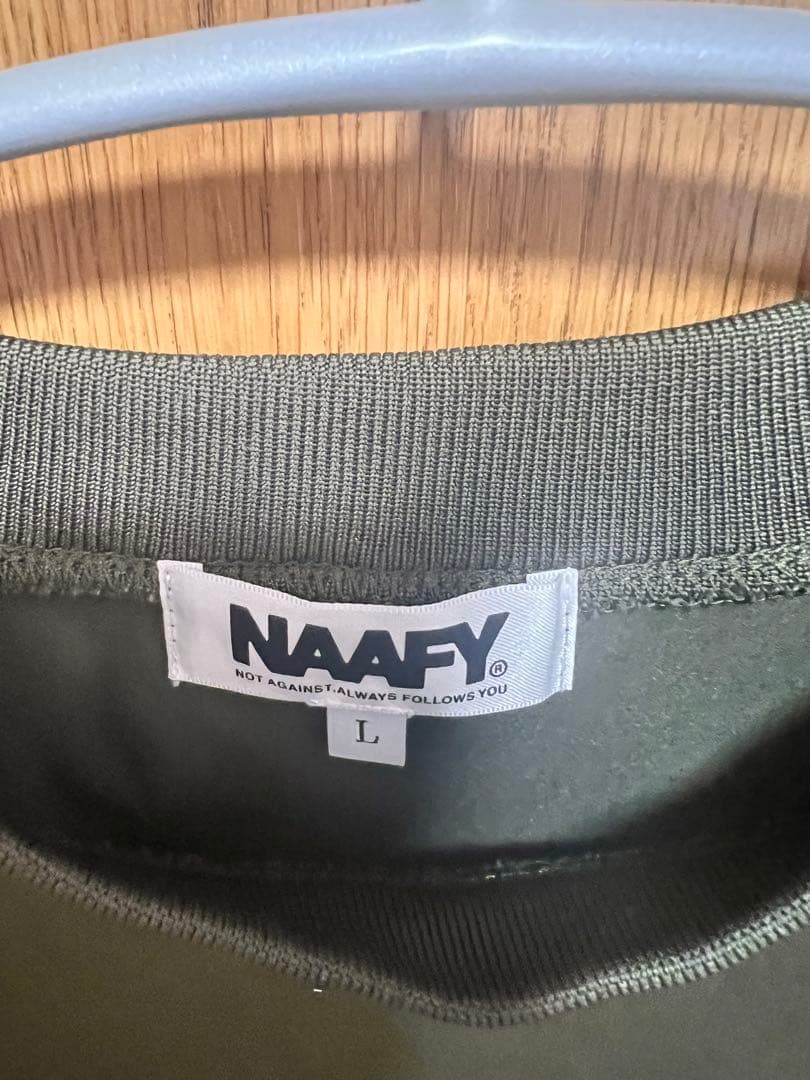 NAAFY オリーブ色 Lサイズ トップス