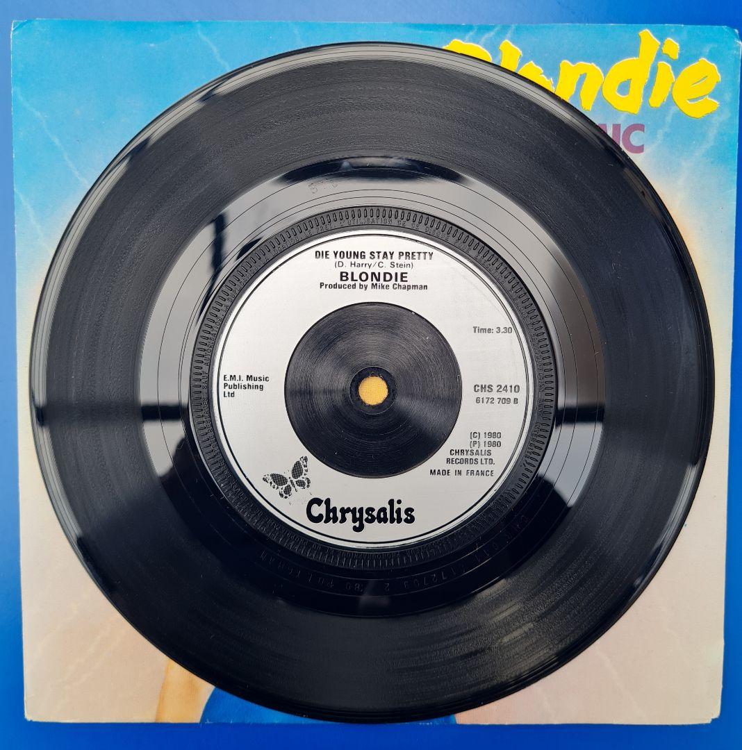 Blondie - Atomic 7\" UK レコード