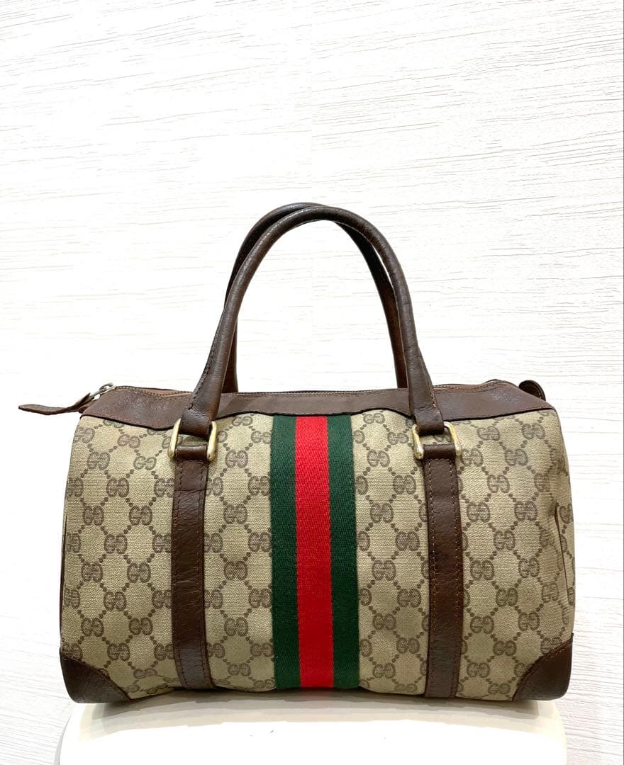 グッチ　GUCCI OLDGUCCI シェリーライン　ボストンバッグ