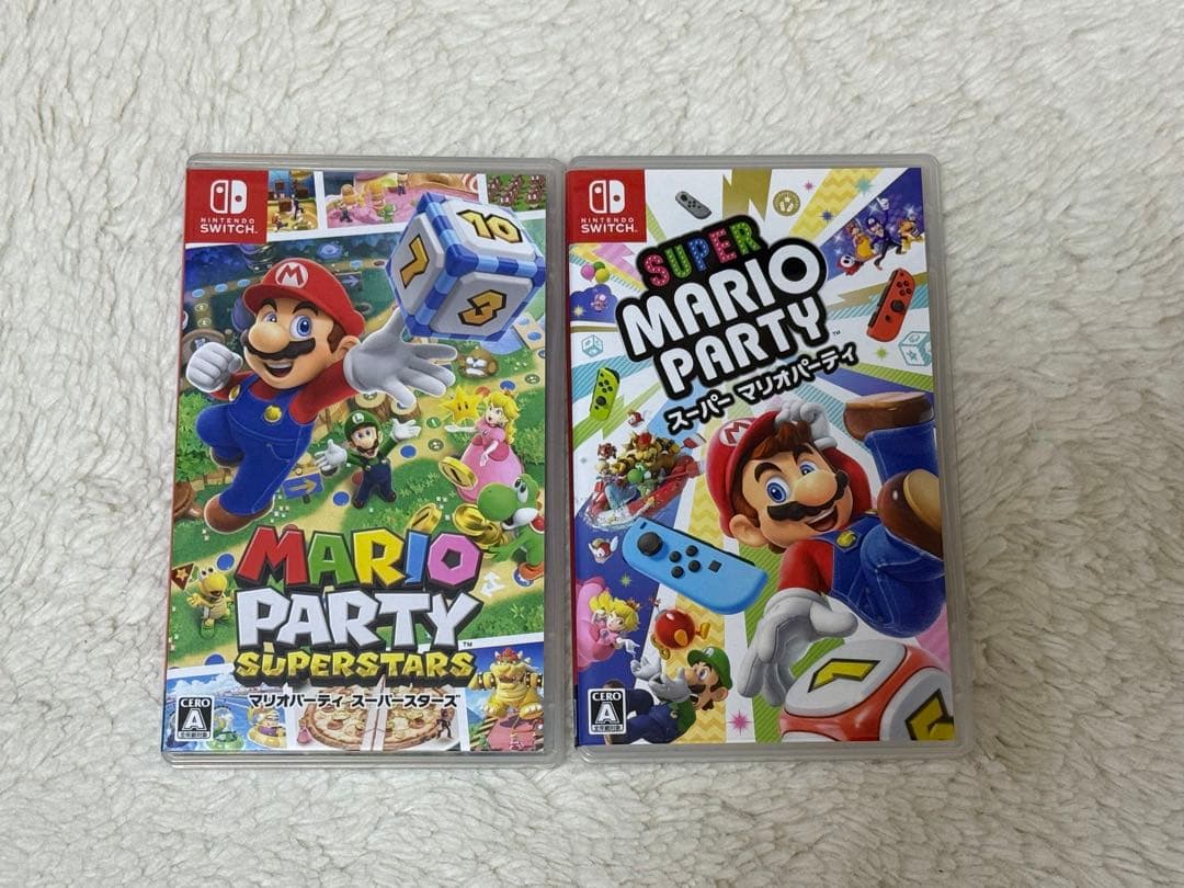 マリオパーティ、モンスターハンター　カセット
