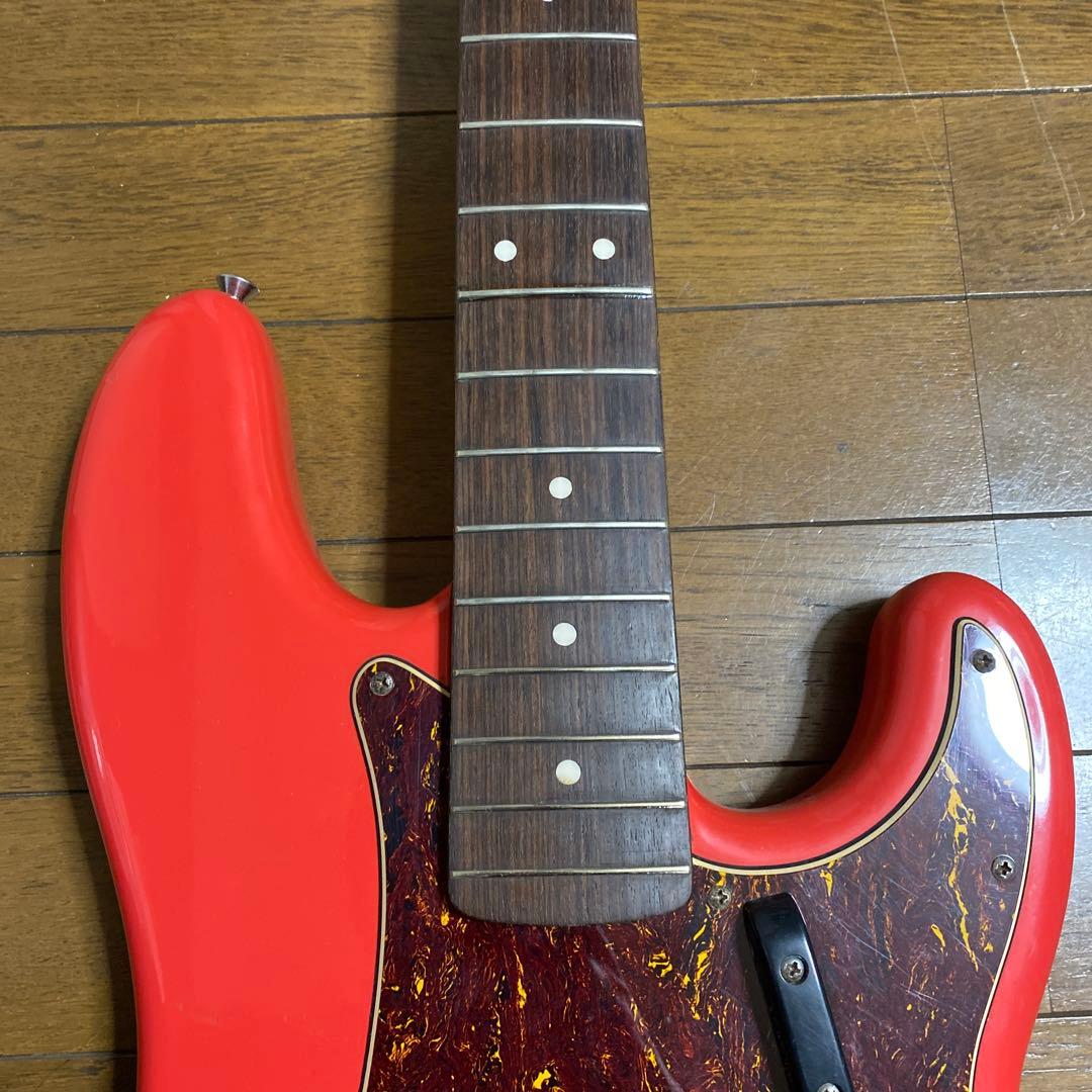Squier Precision Bass 赤