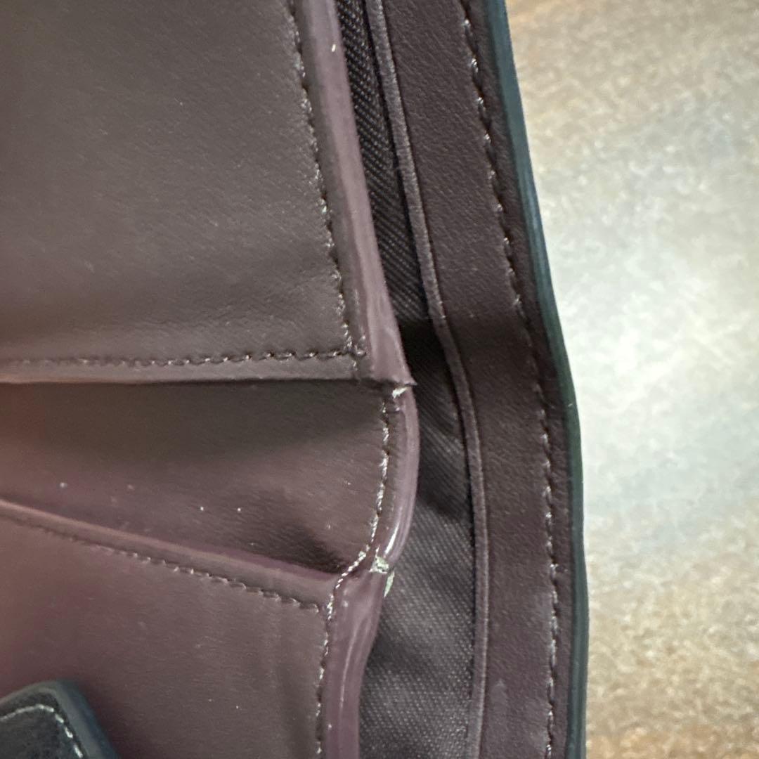 COACH デイジー柄 三つ折り財布
