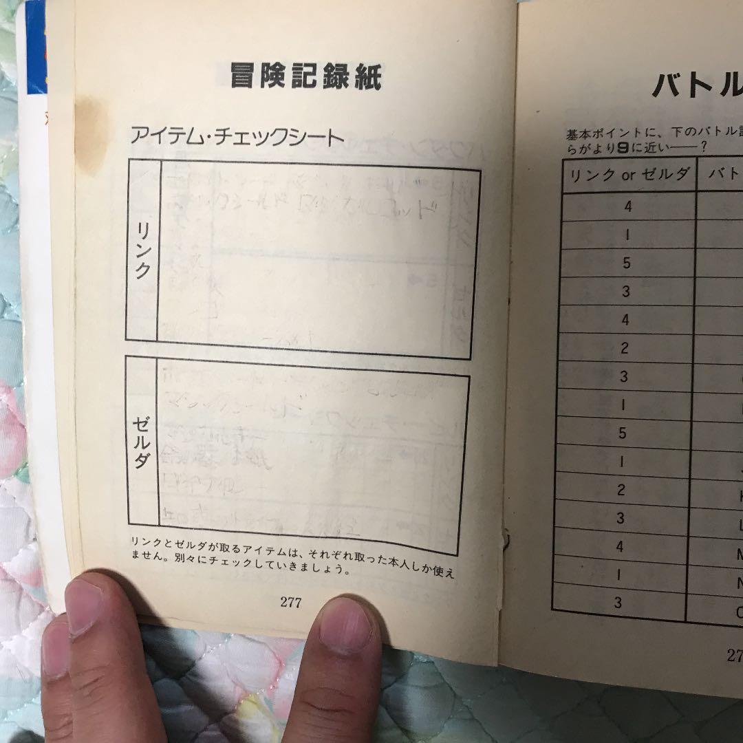 ゼルダの伝説  ゲームブック レア