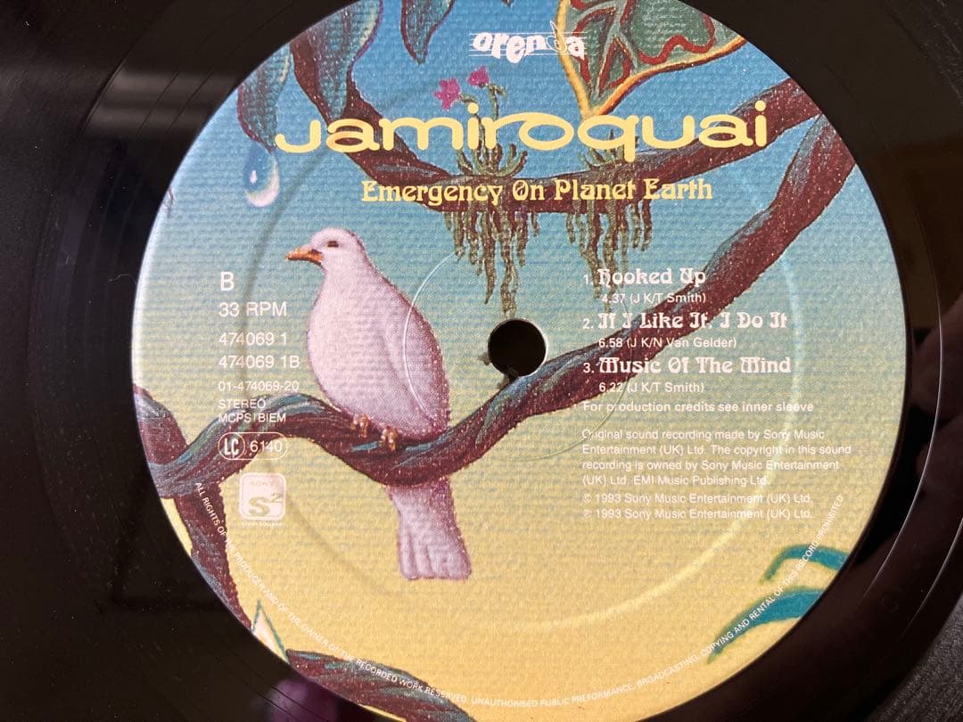 【2LP】Jamiroquai - EmergencyOnPlanetEarth