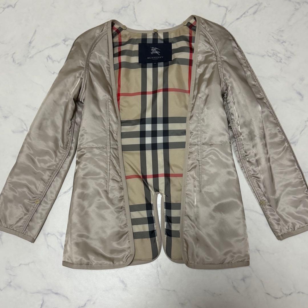 BURBERRY LONDON メガチェック　ライナー付き　ショートコート