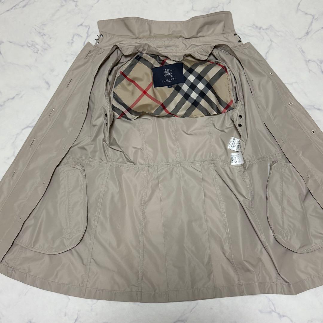 BURBERRY LONDON メガチェック　ライナー付き　ショートコート