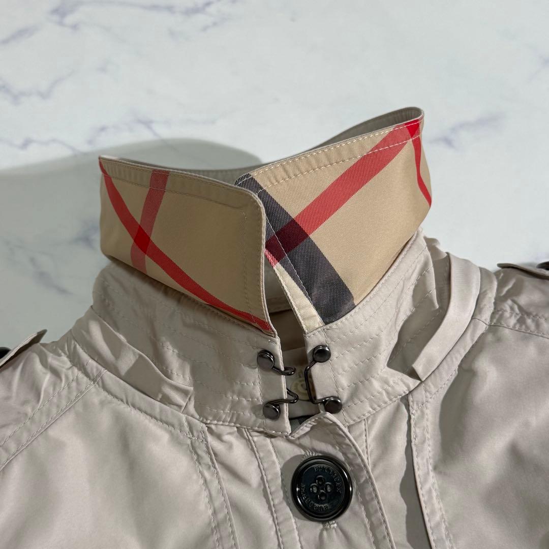 BURBERRY LONDON メガチェック　ライナー付き　ショートコート