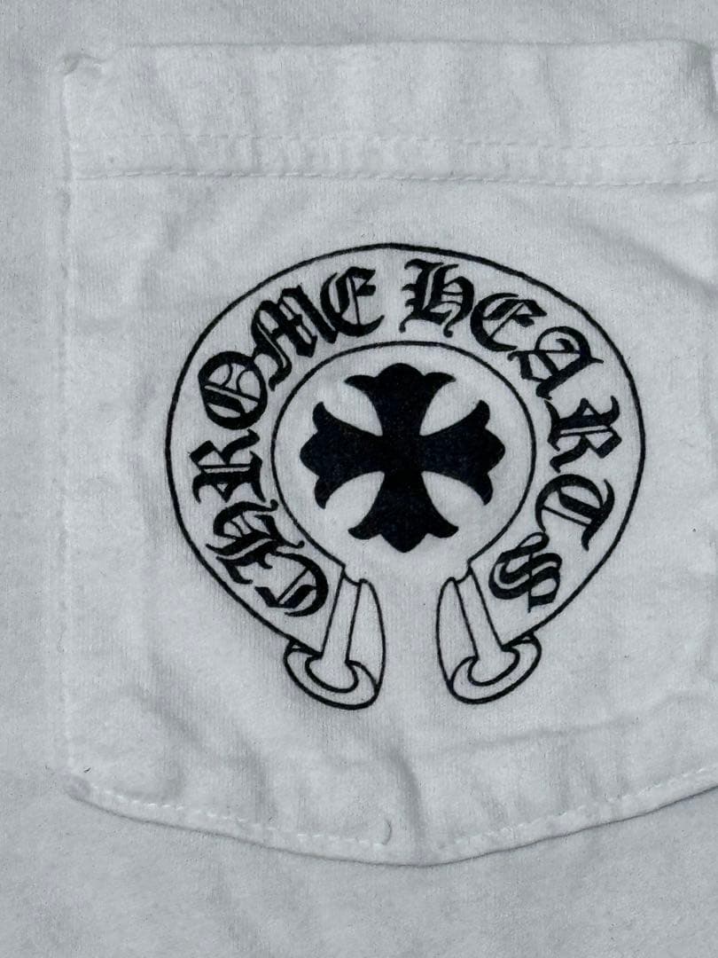 Chrome Hearts ハリウッドヴァーティカルロゴTシャツ Mサイズ