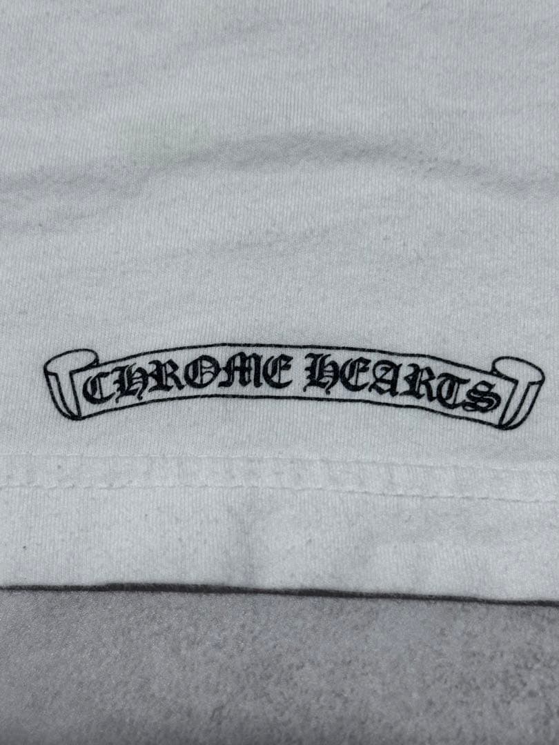 Chrome Hearts ハリウッドヴァーティカルロゴTシャツ Mサイズ