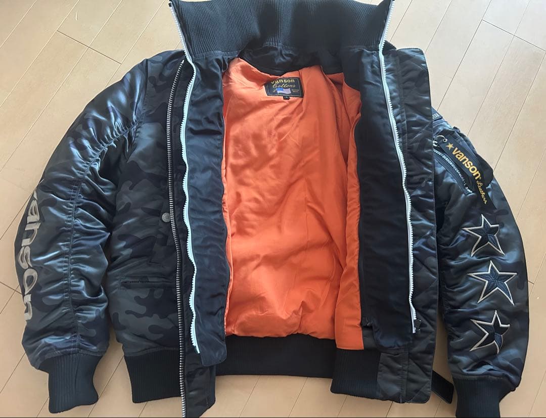 ✨vanson✨MA-1ジャケット【最終値下げ！】
