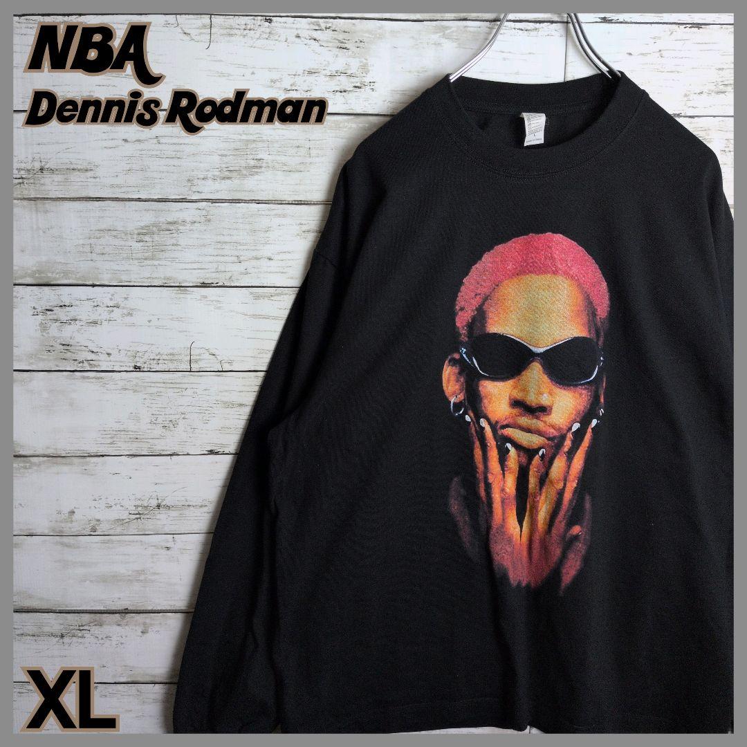 Dennis Rodman デニスロッドマン ロンT ブラック サイン