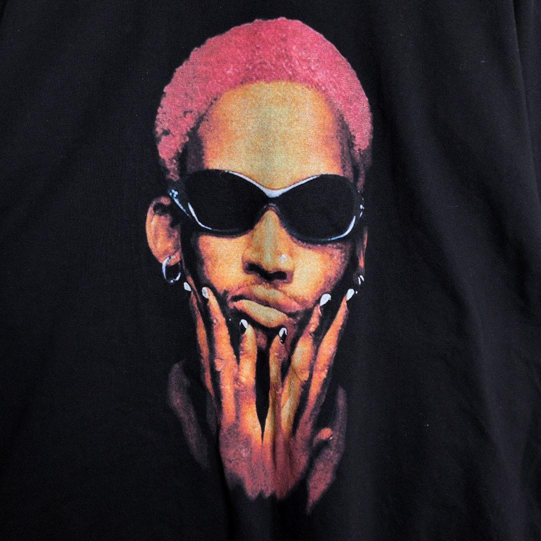 Dennis Rodman デニスロッドマン ロンT ブラック サイン
