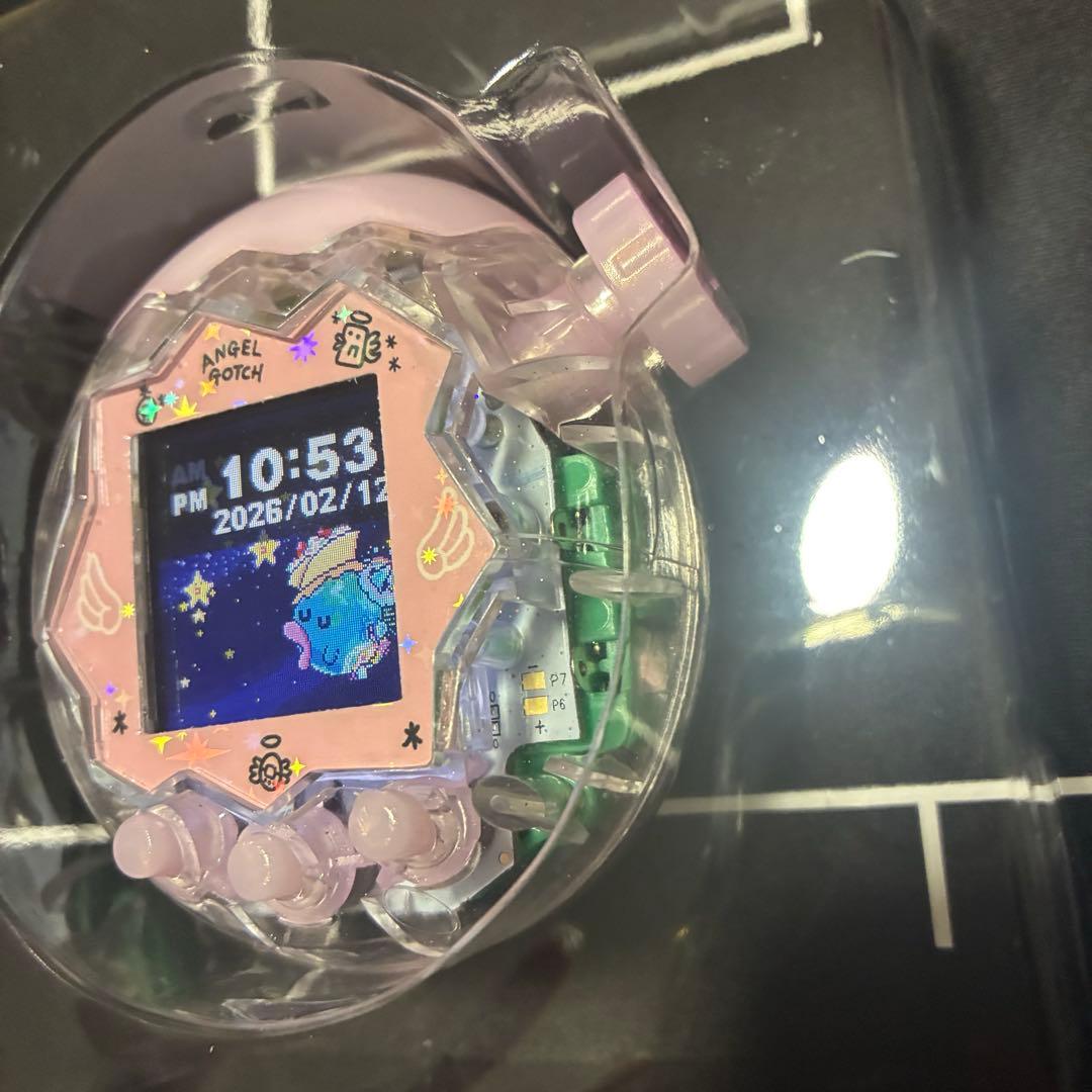 たまごっちパラダイス ピンクランド スケルトン カスタムシェル
