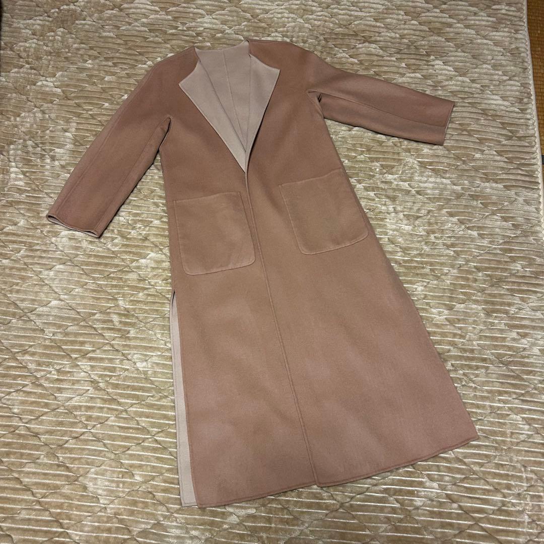MaxMara STUDIOクチートアマーノ ダブルフェイスコート 42