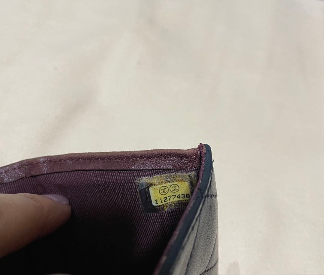 CHANEL 三つ折り折り　財布